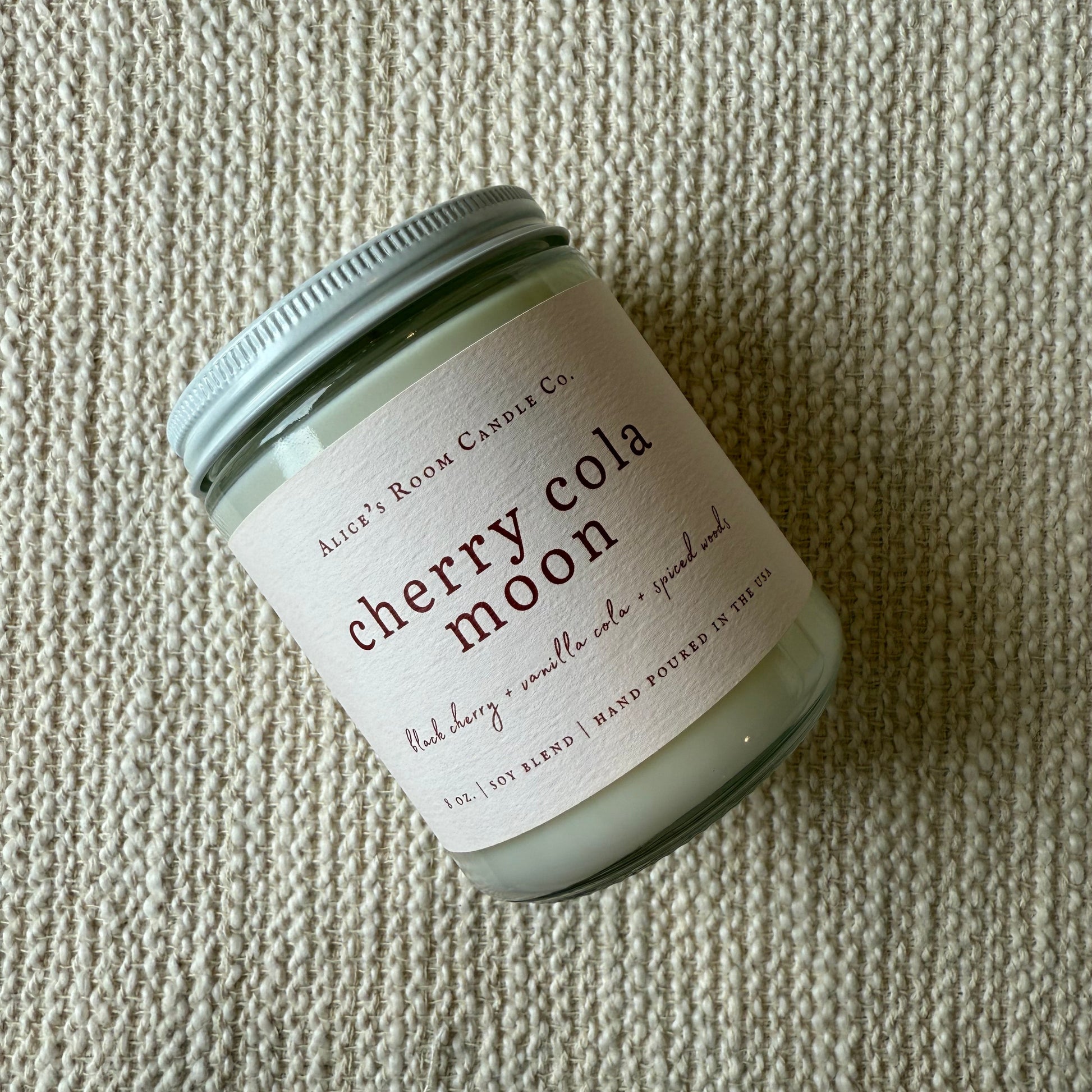 Cherry Cola Moon Candle