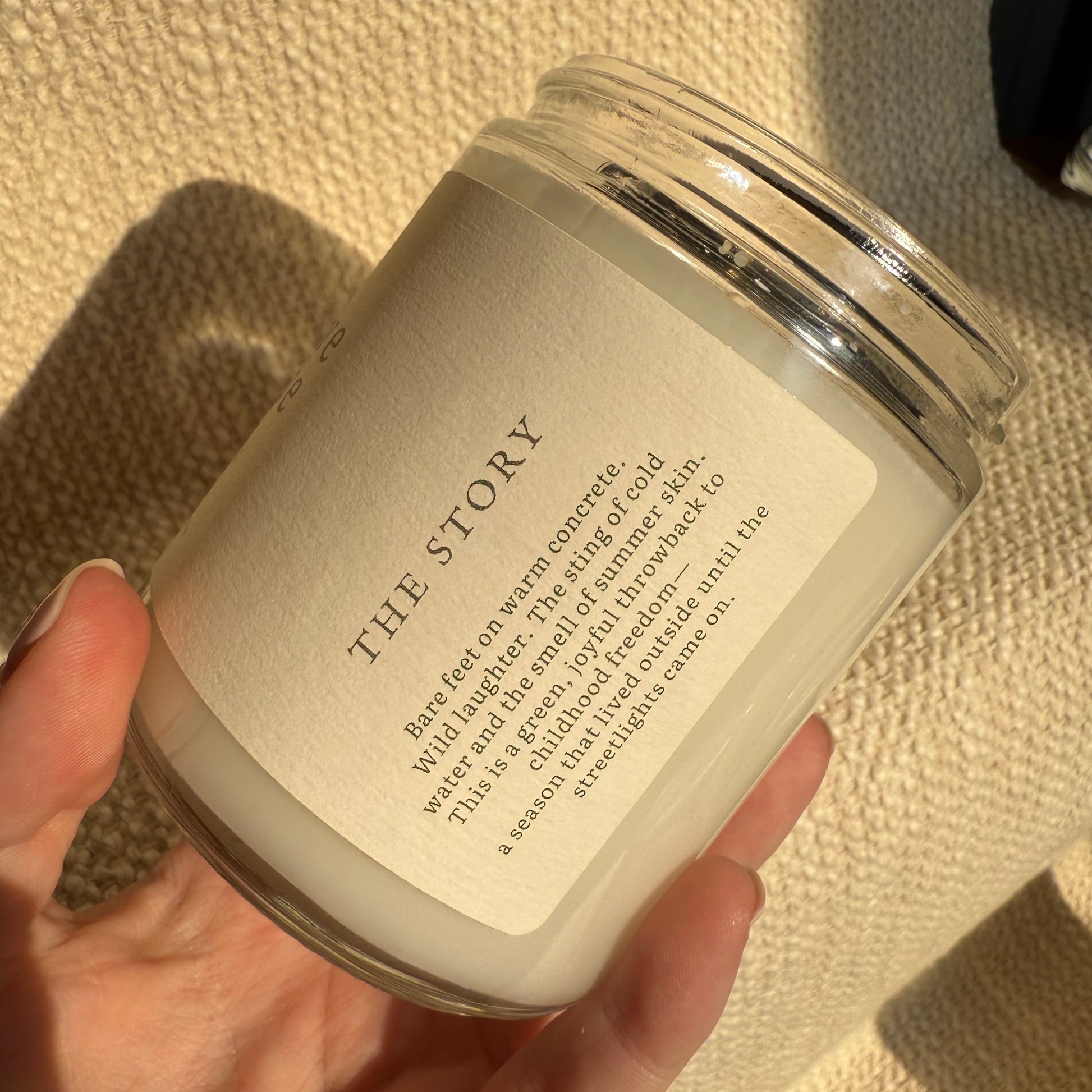 The Summer We Stayed Outside Candle