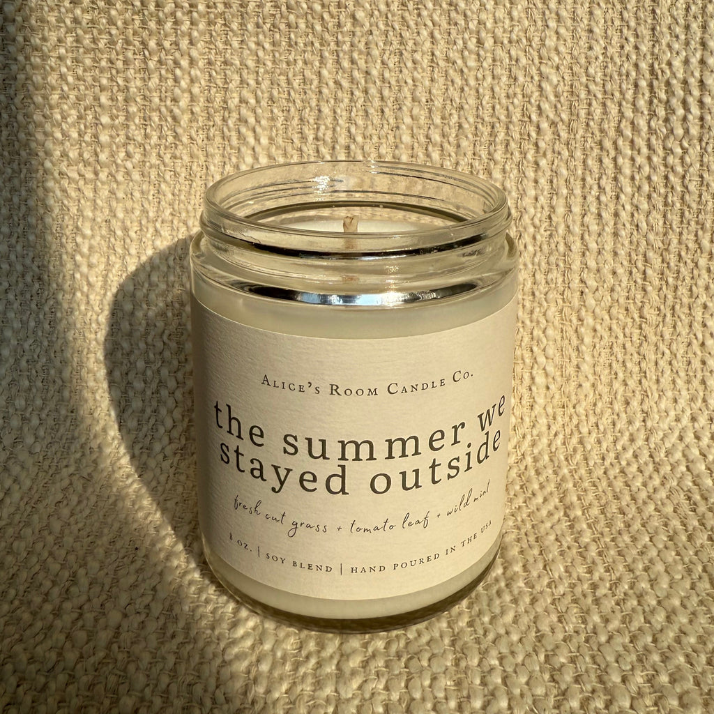 The Summer We Stayed Outside Candle
