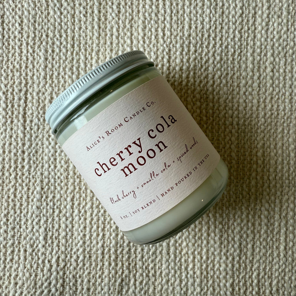 Cherry Cola Moon Candle