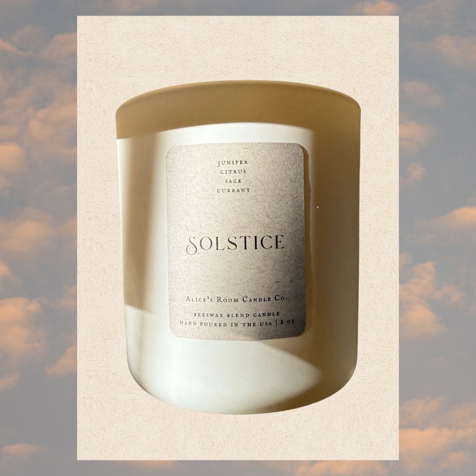 Solstice Candle