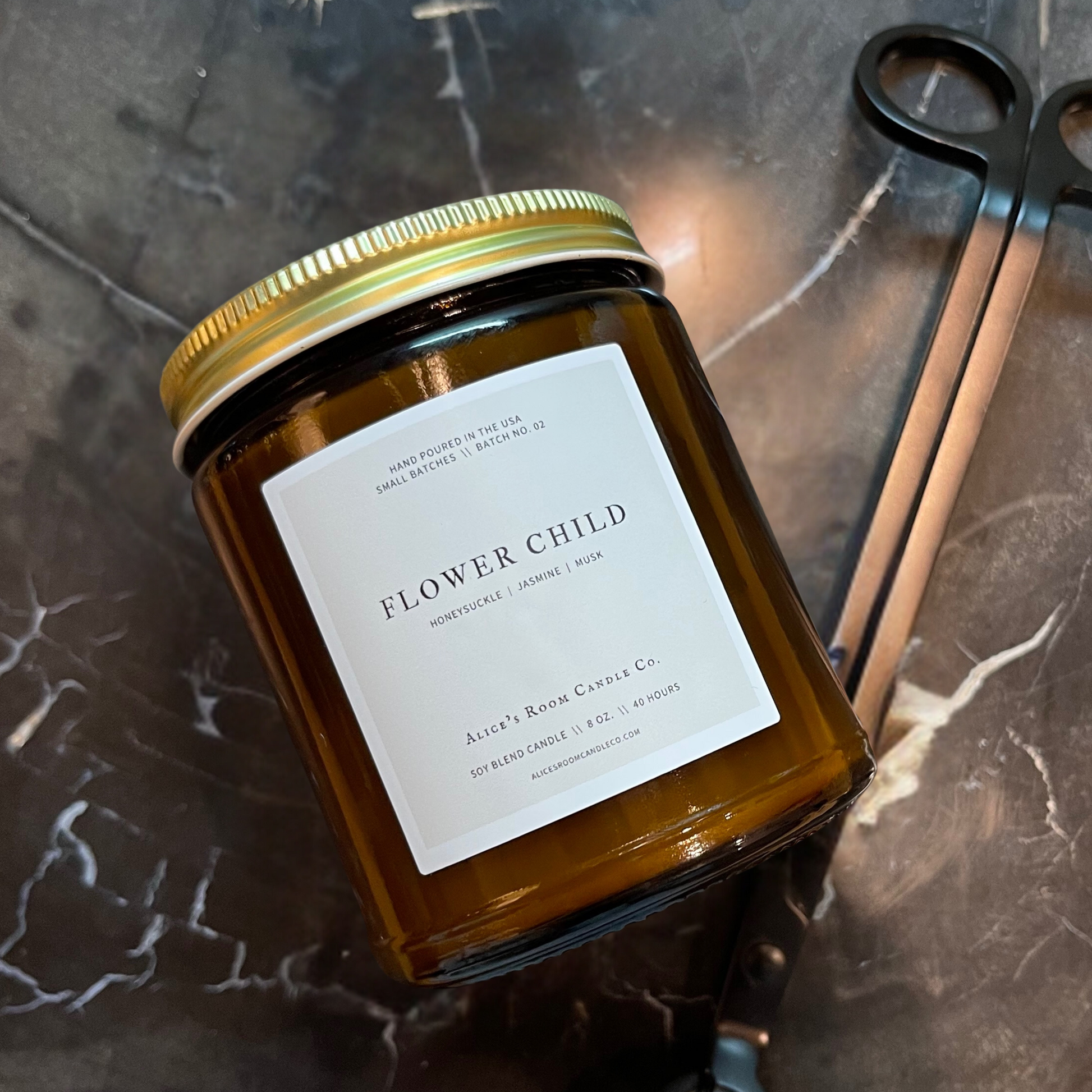 Flower Child Candle